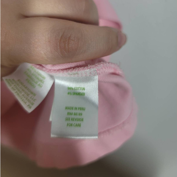 Lilly Pulitzer Meredith Luxletic Polo Shirt Size XS Collared Short Sleeve Pink - Picture 5 of 7